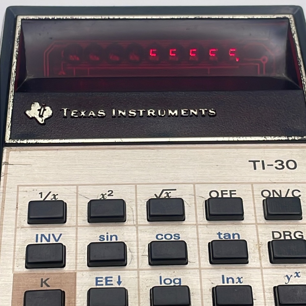 Vintage - Mid 1970’s - Texas Instruments - TI-30 calculator - Picture 4 of 8
